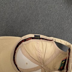 Snap On Tools Hat OSFA Beige Plain Logo Adjustable 100% Cotton Cars