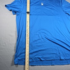 Spyder Active Shirt Men’s Size XXL Blue Short Sleeve Performance