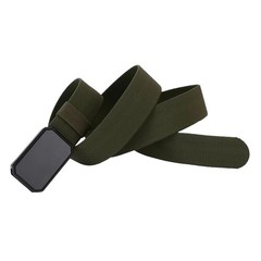Mens Stretch Belt Quick Release Belt Magnetic Buckle Elastic Webbing