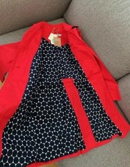 Boden Chic Mac – Red – Size 14 -RRP £240 *Limited Stock* Great price!! REDUCED!