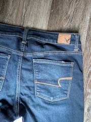 American Eagle Curvy Hi Rise Jegging Women’s Jeans Size 8 Short Medium Wash