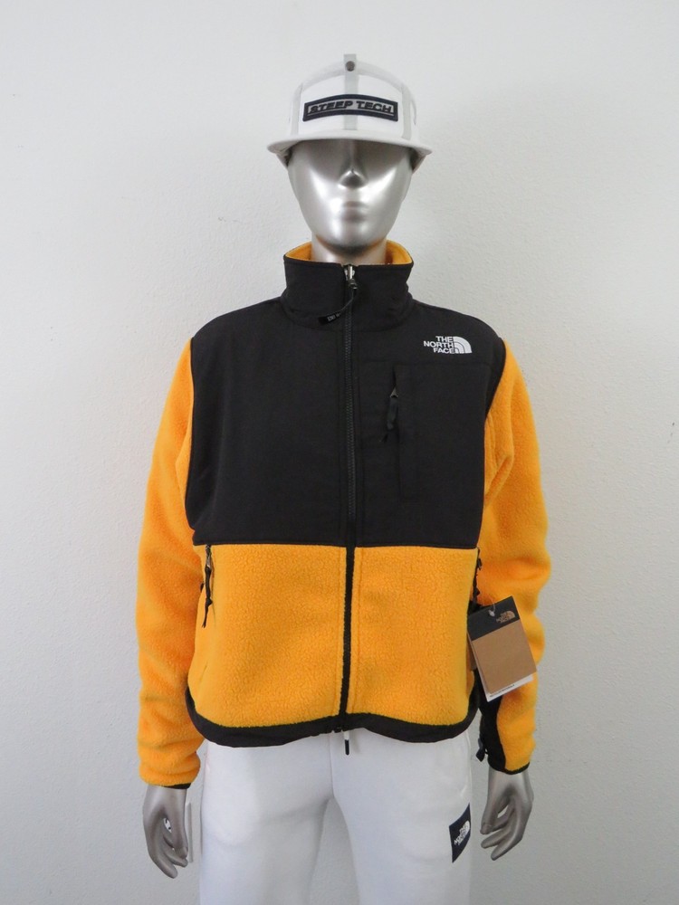 NWT Womens The North Face Retro Denali Heavy Fleece Full Zip Jacket Summit Gold