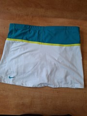 Nike Dri Fit Women’s Golf Tennis Skort Blue Green Tan, Size S Pickleball Skirt