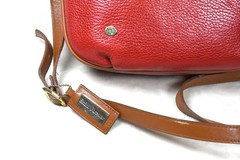 Vintage 1980s Smith Forester Red Leather Crossbody Shoulder Bag – Made in Korea