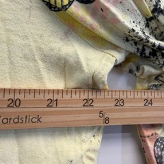 Vintage Collections ETC Boho Sequin Butterfly Garden Top Women Size XL Nature