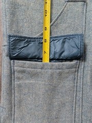 Norm Thompson Wool Blend Shacket Mens M Blue Utility Chore Jacket Portland