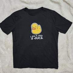 I Don’t Give a Duck 3-Piece Pajama Set Men’s Size XL Shirt Pants Shorts Yellow
