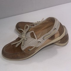 Sperry TOP-SIDER Leather Mesh Boat Old Money Classic Shoes Non-Skid Women’s 9.5