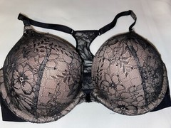 VICTORIA SECRET BOMBSHELL BRA ADD 2 CUP PLUNGE Super Push UP NEW Shine Strap