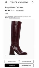 vince camuto boots size 9