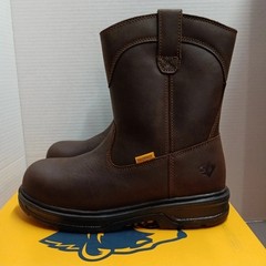 Herman Survivors Men’s Plower Waterproof Pull-On Steel Toe Work Boots: 11-13