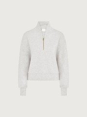 Varley Davidson Sweat in Ivory Marl, Size XXS