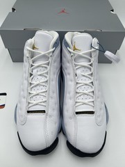 Mens Size 10 – Nike Air Jordan 13 Retro White Blue Grey (414571-170) NEW!