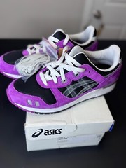 Size 8 – ASICS Awake NY x Gel Lyte 3 Black Pink