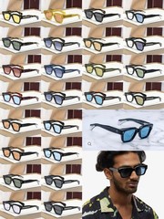 Jacques Marie Mage Fellini Sunglasses Blue/Blue 51-20-146mm With Case