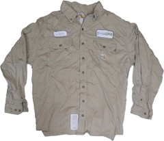 Used Flame Resistant FR Work Shirts Blue, Khaki, Navy Bulwark Carhartt and other
