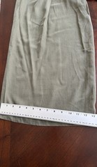 Eileen Fisher Olive Green Wide Leg Capris size 8