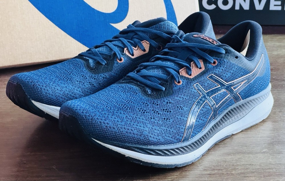 Men’s Size 9 ASICS Ezeride Grand Shark Pure Bronze 1011B788-400 NIB