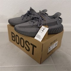 adidas Yeezy Boost 350 V2 Steel Grey Primeknit Low Top IF3219 2024 Men