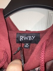 New Anime rwby x rj palmer Beringel Sublimated hoodie M Rooster Teeth Gorilla W2