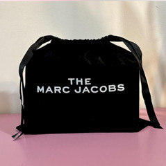 Marc Jacobs mini pillow bag, cranberry red. Larger size 7x10x4
