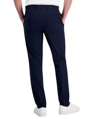 Dkny Mens Modern fit 2 Piece Suit 48 R / 42 Waist Navy Blue Solid
