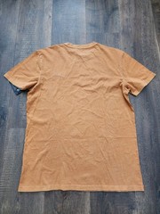 RVCA Men’s Logo T-Shirt Rusty Cotton Knit Short Sleeve Crew Neck Regular M