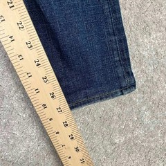 True Religion Becky Bootcut Jeans Blue Denim Low Rise Size 24 Y2K Made In USA