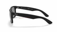 Ray-Ban RB4165 Justin Polarized Sunglasses 54mm Grey Mirror Silver Lens UV New