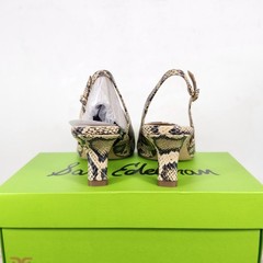 8.5 WOM – Sam Edelman Bianka Sling 60 – Roccia Snake Print – LEATHER