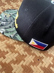 Philippines hat filipino pinoy pinay flag 3 stars and sun Banana Flag Brim new