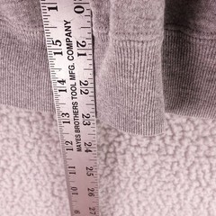 Vintage Jerzees Sweatshirt Mens Large Gray Raglan Blank Made in USA 80s 90s