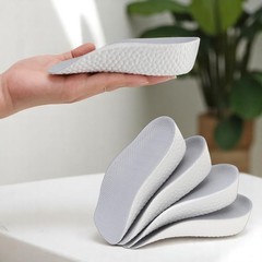 2 Pairs Highpads Orthopedic Height Insoles 1.37 Inch (3.5 cm), Gray
