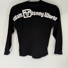 Spirit Jersey X Disney Parks Shirt Youth XS Black Est 1971 Pullover Long Sleeves