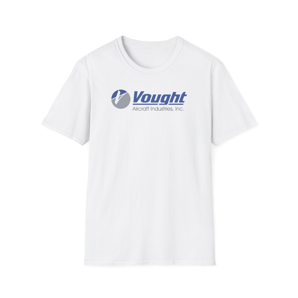 Vintage-Inspired Vought Aircraft Gildan Softstyle T-Shirt Casual Aviation Lovers