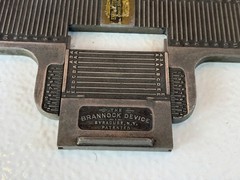 Brannock Men’s Foot Measuring Device Vintage Shoe store Syracuse NY