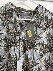 Daniel Cremieux Signature Collection Men’s XXL Gray Floral Short Sleeve