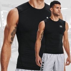 Under Armour Men’s UA HeatGear Compression Shirt, Sleeveless, Tank Top 1361522