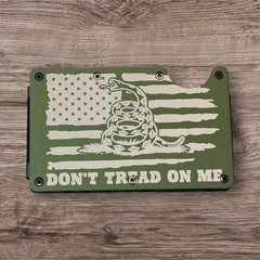 Brand new Custom Anything You Want Engraved RFID Minimalist Wallet You Pick
