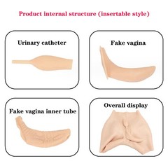 Shaping Fake Panty Vagina Hip For Crossdresser Silicone Pants Shorts Panty