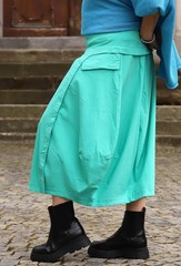 RUNDHOLZ BLACK LABEL – BALLOON SKIRT – XL – Aqua