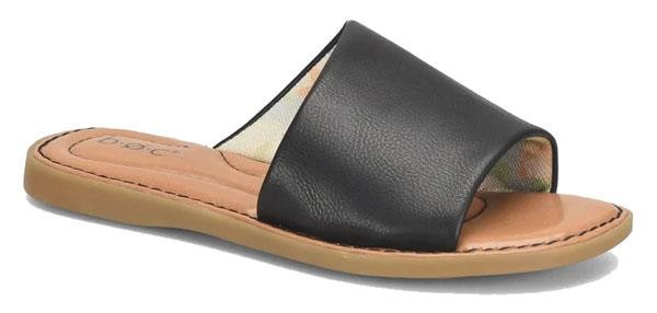 b.o.c. by Born Women’s Wide Band Sandals in Black, Navy and Brown