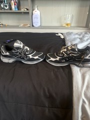 This is an Asics GEL-NYC “Black/Grey” men’s running shoe