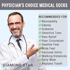 12 Pairs Diabetic Ankle Quarter Crew Socks Health Cotton Men Women Circulatory