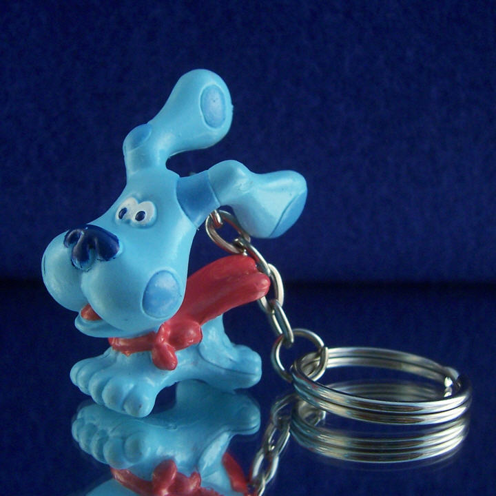 NICKELODEON BLUES CLUES & MAGENTA RETIRED KEYCHAIN ZIPPER PULL BACKPACK YOU PICK