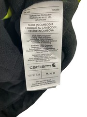 Carhartt HV Sherwood Class 3 Jacket Men Medium Brite Lime Water Repellent Warmth
