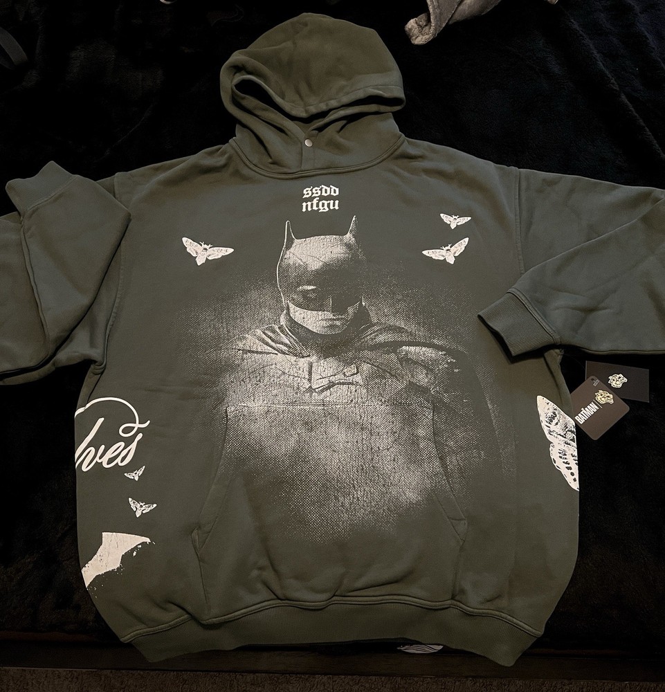 Darc Sport x The Batman Pierce Hoodie Size Large 1/500