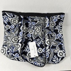 NEW Vera Bradley Iconic Tote Snow Lotus Handbag, New with Tags