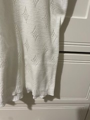 vintage BHS white vest wide strap, to fit bust 32-48″