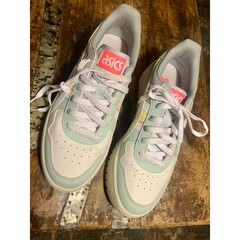 ASICS Japan S PF White Aqua Angel Platform Sneakers 1202A323 Womens 8.5